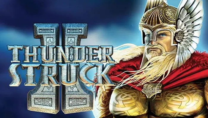 Thunderstruck II online pokie logo